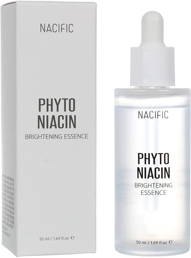 Nacific Phyto Niacin Brightening Essence эссенция для лица осветляющая с ниацинамидом 50 мл, с витамином C, для ровного тона кожи