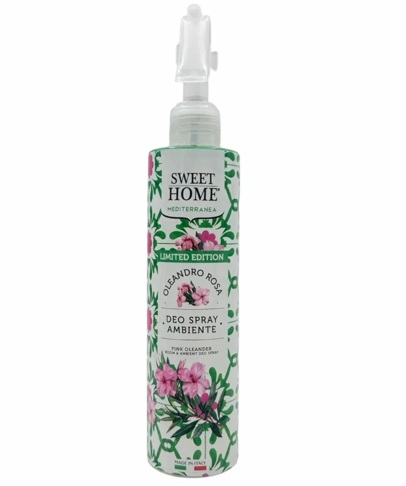 Спрей для помещений Sweet Home Collection Pink Oleander Room и Ambient Deo Spray Розовый олеандр, 250 мл