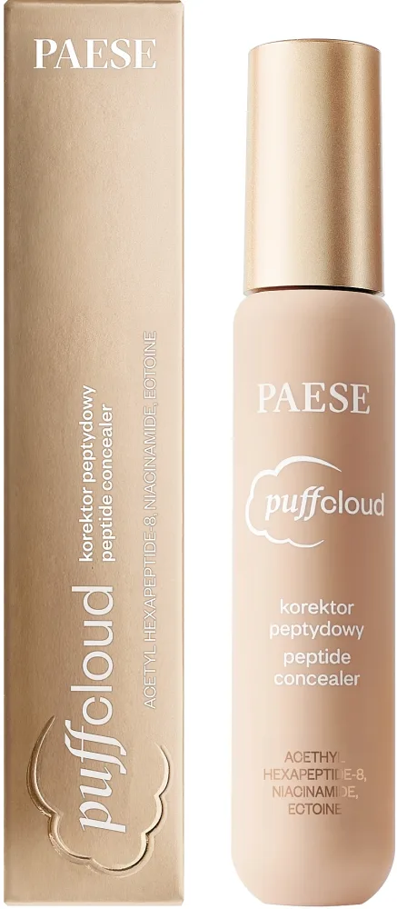 Консилер пептидный Paese Puff Cloud Peptide Concealer, 7 мл, оттенок 01 - Light Beige