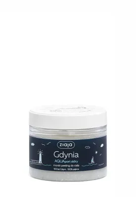 Пилинг для тела Ziaja Gdynia Aquaport Skin Sea Body Scrub сахарно-солевой, с морским ароматом, 300 мл