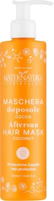Маска для волос MaterNatura Aftersun Mask Coconut, после загара, с кокосом, 250 мл