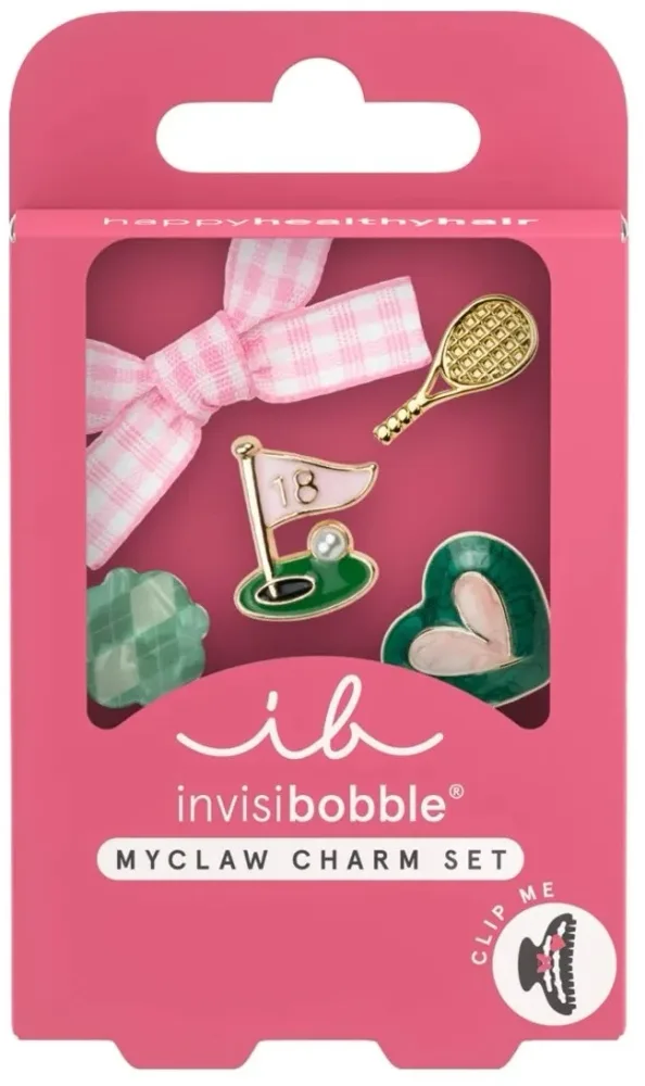 Набор подвесок для заколки-краба Invisibobble Myclaw Charm Set Clubhouse Aesthetics, декоративные, 5 шт