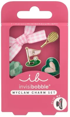 Набор подвесок для заколки-краба Invisibobble Myclaw Charm Set Clubhouse Aesthetics, декоративные, 5 шт