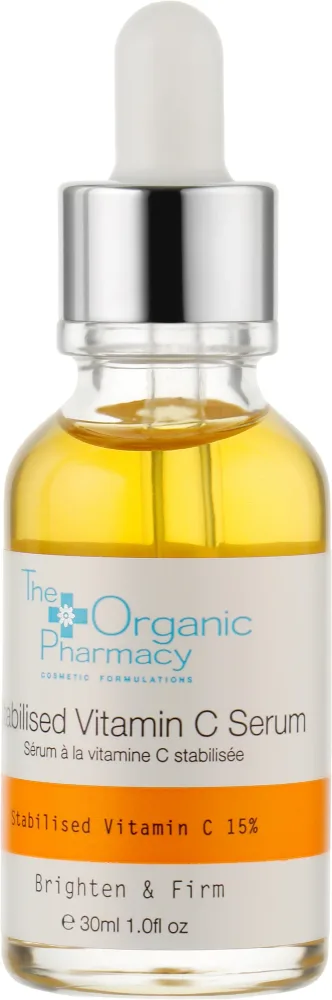 The Organic Pharmacy Stabilised Vitamin C сыворотка для лица с витамином C 30 мл осветляющая для сияния кожи