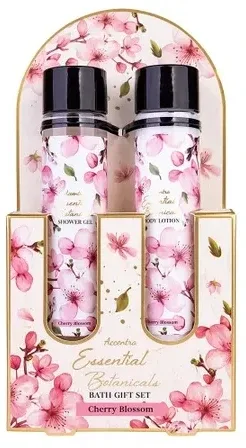 Подарочный набор для тела Accentra Essential Botanicals Gift Set: гель и лосьон, по 60 мл