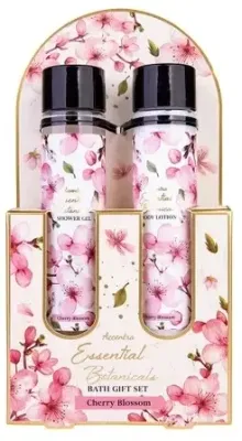 Подарочный набор для тела Accentra Essential Botanicals Gift Set: гель и лосьон, по 60 мл