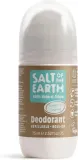 Дезодорант натуральный шариковый Salt of the Earth Ginger + Jasmine Natural Refillable Roll-On Deodorant, с возможностью повторного наполнения, 75 мл — фото 1