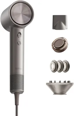 Фен для волос Laifen Swift 4 Hair Dryer Polished Titanium, с ионизацией, титановый