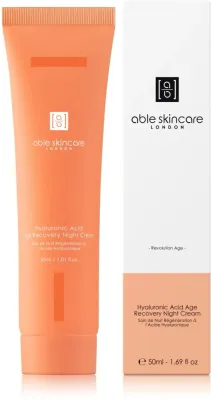 Регенерирующий ночной крем для лица Able Skincare Hyaluronic Acid Age Recovery Night Cream, 50 мл