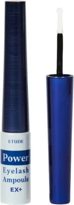 Etude Power Eyelash Ampoule сыворотка для ресниц питательная с кофеином, пантенолом и биотином, для укрепления ресниц 6 г