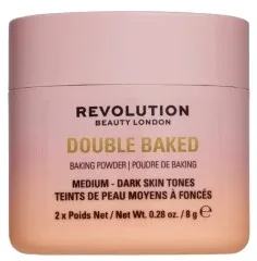 Пудра рассыпчатая Makeup Revolution Double Baked Loose Powder, 8 г, оттенок Fair To Medium