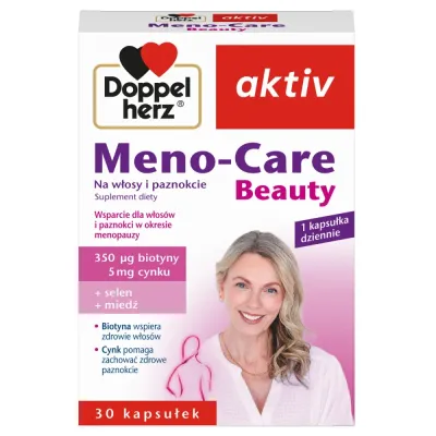 БАД для волос и ногтей Doppelherz Aktiv Meno-Care Beauty, 30 шт