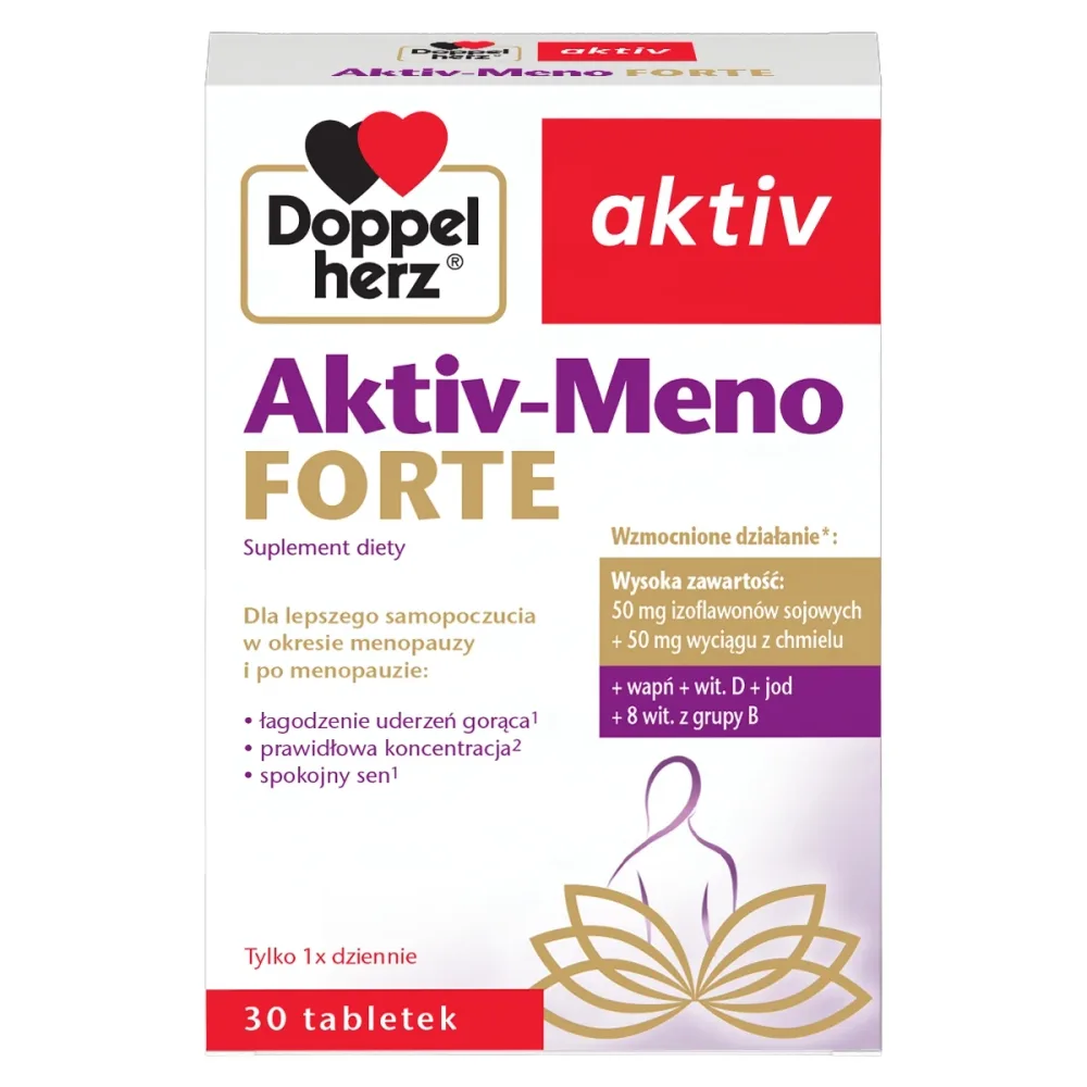 БАД для женщин в период менопаузы Doppelherz Aktiv-Meno Forte, 30 шт