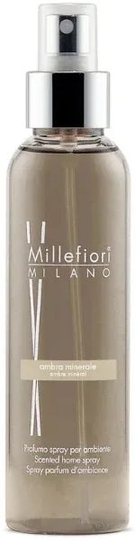 Спрей для помещений Millefiori Milano Scented Home Spray Ambra Minerale ароматический, 150 мл