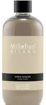 Наполнитель для ароматического диффузора Millefiori Milano Ambra Minerale Refill, сменный, 250 мл