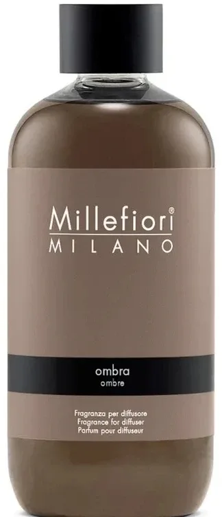 Наполнитель для ароматического диффузора Millefiori Milano Ombra Refill, сменный, 250 мл / 500 мл