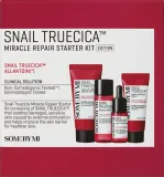 Some By Mi Snail Truecica Miracle Repair набор для ухода за лицом с муцином улитки: гель для умывания, тоник, сыворотка, крем — фото 1
