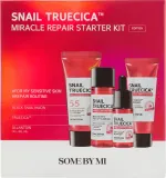 Some By Mi Snail Truecica Miracle Repair набор для ухода за лицом с муцином улитки: гель для умывания, тоник, сыворотка, крем — фото 3