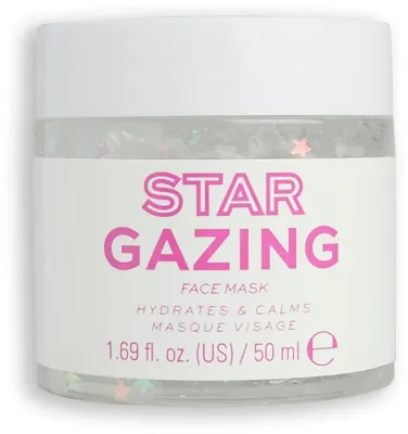 Relove By Revolution Star Gazing Jelly Mask маска для лица желейная увлажняющая с гиалуроновой кислотой 50 мл, со звёздочками