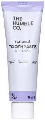 Зубная паста The Humble Co. Natural Toothpaste Whitening Mint Flavour, натуральная, отбеливающая, 75 мл