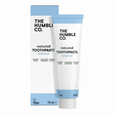 Зубная паста для чувствительных зубов The Humble Co. Natural Toothpaste Sensitive, мятный вкус, 75 мл