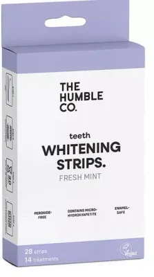 Полоски для отбеливания зубов The Humble Co. Teeth Whitening Stripes, мятные, 28 шт
