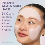 Peter Thomas Roth Instant FIRMx Collagen Infusion Tightening Face Patches патчи гидрогелевые для лица, лба и щёк, с коллагеном и пептидами, 12 шт — фото 2