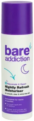Освежающий увлажняющий ночной крем для лица Bare Addiction Nightly Refresh Moisturiser, 50 мл