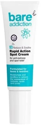 Bare Addiction Rapid Action Spot Cream крем для лица точечный 15 мл, с салициловой кислотой и ниацинамидом, для проблемной кожи