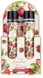 Набор Accentra Essential Botanicals Strawberry and Vanilla Bath Set: гель для душа и лосьон для тела по 60 мл — фото 1