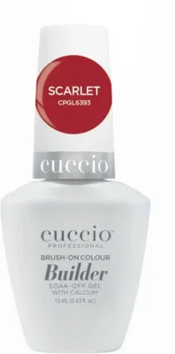 Гель для ногтей Cuccio Brush-On Colour Builder Soak-Off Gel With Calcium многофункциональный, 4 в 1, с кальцием, 13 мл, оттенок Milk Bath