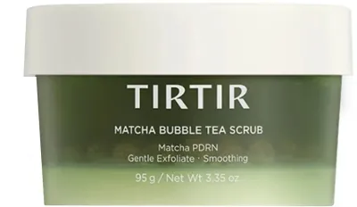 Пилинг для лица Tirtir Matcha Bubble Tea Scrub Peeling с bubble tea, 95 г