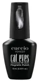 Гибридный лак для ногтей Cuccio Veneer Cat Eye Magnetic Polish магнитный, «кошачий глаз», 13 мл, оттенок Hiss And Tell — фото 1