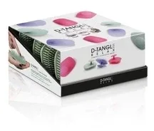 Набор щёток для расчёсывания волос Detangler Detangle Relax Set, 12 шт
