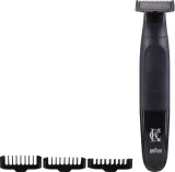 Gillette King C. Gillette Perfect Stubble набор мужской: увлажняющий крем для лица и щетины 100 мл, триммер для бороды Style Master, накидка для бритья — фото 3