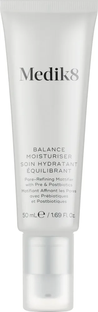 Medik8 Balance Moisturiser крем для лица увлажняющий для проблемной и жирной кожи с ниацинамидом 50 мл