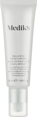 Medik8 Balance Moisturiser крем для лица увлажняющий для проблемной и жирной кожи с ниацинамидом 50 мл