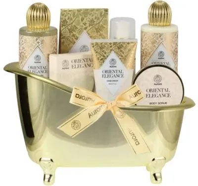 Aurora набор Oriental Elegance из 7 средств для тела, подарочный набор для ухода