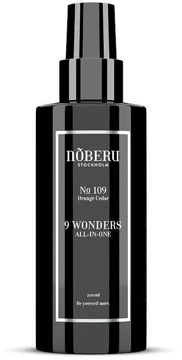 Noberu Of Sweden Noberu Stockholm №109 Orange Cedar 9 Wonders All-in-one - Сыворотка для волос Noberu Stockholm №109 Orange Cedar 9 Wonders All-in-one многофункциональная, 9 в 1, 50 мл / 200 мл