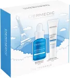 Dermedic Hydrain 3 набор крем для кожи вокруг глаз 15 г + сыворотка для лица 30 мл, увлажняющий уход за лицом и зоной вокруг глаз — фото 1