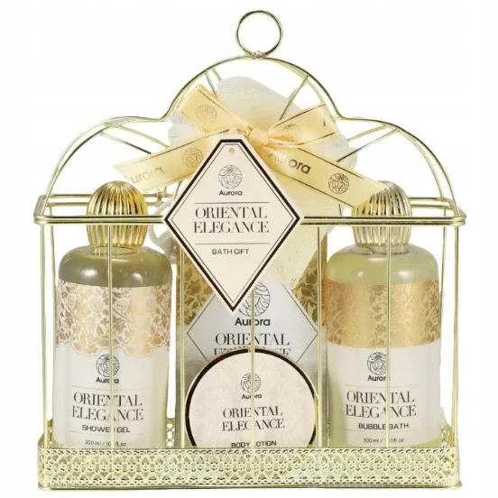 Aurora Oriental Elegance Kit набор для ухода за телом 5 средств подарочный восточный