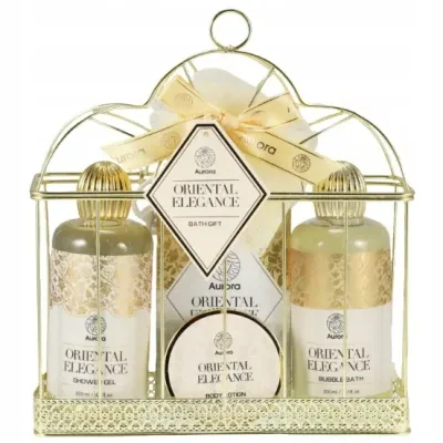 Aurora Oriental Elegance Kit набор для ухода за телом 5 средств подарочный восточный