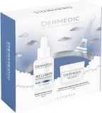 Dermedic Melumin набор для ухода за лицом: сыворотка 30 мл, крем для лица 15 мл — фото 1