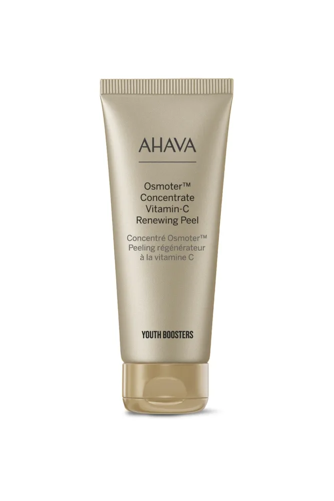 Ahava Osmoter Concentrate Vitamin-C Renewing Peel пилинг для лица обновляющий с витамином C 100 мл, Deadsea Osmoter, для гладкости и сияния кожи