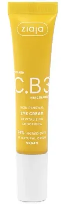 Крем для кожи вокруг глаз Ziaja Vitamin C.B3 Niacinamide Revitalising Smoothing, ревитализирующий, разглаживающий, 15 мл