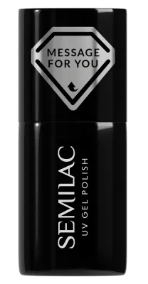Гибридный лак для ногтей Semilac Message for you UV Gel Polish, 7 мл