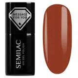 Гибридный лак для ногтей Semilac Message for you UV Gel Polish, 7 мл, оттенок 735 - Rust It Up — фото 2