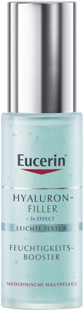 Eucerin Hyaluron-Filler ультралёгкий увлажняющий бустер-сыворотка для лица с гиалуроновой кислотой 30 мл, против первых морщин