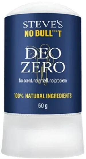 Steve?s No Bull***t Steve`s No Bull***t Deo Zero - Натуральный минеральный дезодорант Steve`s No Bull***t Deo Zero, 60 г