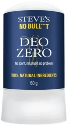 Steve?s No Bull***t Steve`s No Bull***t Deo Zero - Натуральный минеральный дезодорант Steve`s No Bull***t Deo Zero, 60 г
